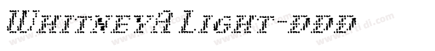 WhitneyA Light字体转换 WhitneyA Light字体转换